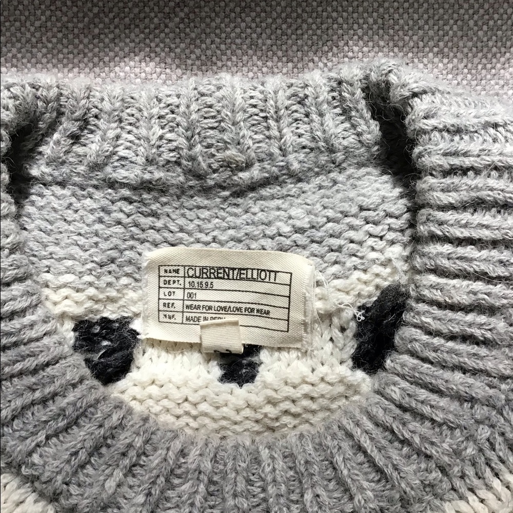 Current Elliott Boyfriend Sweater - Size 2